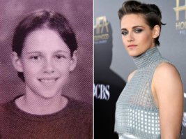 у Кристен Стюарт даже эмоции были, она даже улыбаться умела, во как, хотя и в юности уже натянуто