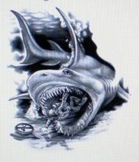 Мать акула учит акуленка : " Увидишь дайвера ,подплываешь к нему,делаешь два круга,потом нападаешь и съедаешь " " На фига кругами плавать ? Я его так сожру " " Ну и жри с говном,придурок ! "