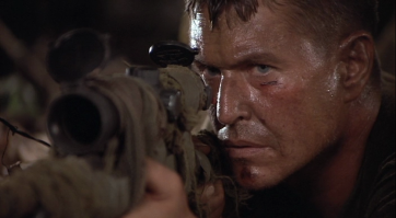 Вот снайпер. Единственный и неповторимый. Надо будет пересмотреть. "One shot - one kill" © А с Уолбергом... просто неплохое кино. Причём действительно неплохое. Но, до шедевра ему далековато.