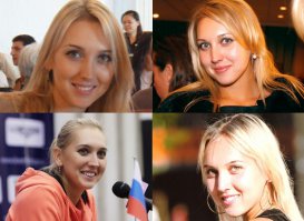 Наших девчонок на кубке Федерации видел почти всех, кроме Маши. Самые обычные. Все нормальные. Но, если выбираем красавиц, то... Шарапова, Кириленко конечно Машки-няшки, но лично по мне, так Веснина. В том числе и без штукатурки. Она и по жизни по-моему проще всех. ;)
