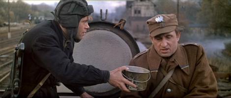 Печка в киноэпопее Освобождение . "Ну что я танк ?"