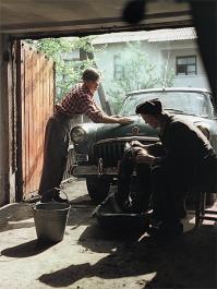 1950-е в цветных фотографиях