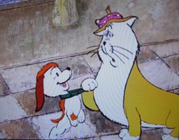 Злой пес против кота