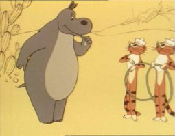 Бегемота который боялся прививок озвучивал ,кажется, Яншин