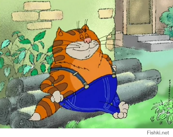 Он для мультика позировал?