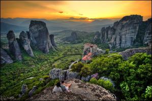 Монастыри Метеоры.