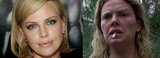 ради фильма "Монстр" Шарлиз Терон поправилоась на 15 кг