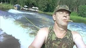 На снегоходе по воде