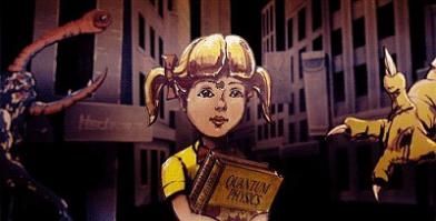 Макеты школьниц на дорогах в Оренбургской области