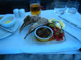 ну... вот, на кубу аэрофлотом летали, ничошно... бизнес правда...