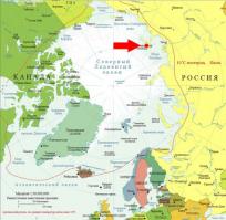 Северное направление - наиболее вероятное направление первого удара.