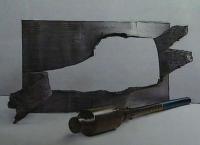 А вот так выглядит борт бтр после попадания термобарического боеприпаса в не зависимости от наличия кровати.