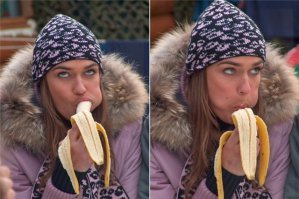 Показала как надо