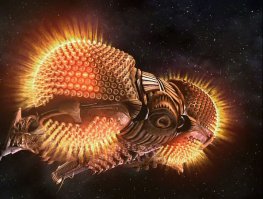 Рекомендую посмотреть сериал LEXX. Там столько всего понапридумано, ууух...