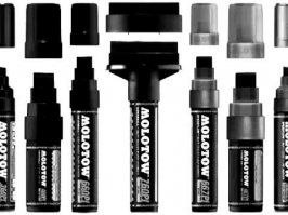 Авторучки, скорее всего. А ещё маркеры.