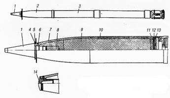 "и в ней торчит фрагмент снаряда от града"

Санчес а вы видели устройство НУРС "Града" и где распологается боевой заряд?

 Как может целый фразмент 122мм НУРСа торчать в воронке?
Рис. 122-мм снаряд системы «Град»"
1 — взрыватель МРВ-У или МРВ;
2 — головная, часть;
3 — ракетная часть;
4 — большое (малое) тормозное кольцо;
5 — пружина; 6 — винт;
7 — корпус; 8 — детонаторная шашка;
9 — разрывной, заряд; 10 — втулка;
11 — прокладка; 12 — пластина;
13 — заглушка; 14 — пробка