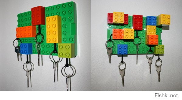 17 способов неожиданного использования конструктора Lego в быту 