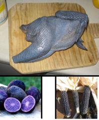 И игры не надо. Все ж в жизни встречается: Курица, Картофель и кукуруза)