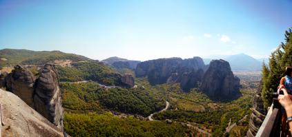 панорама Метеоры , Греция