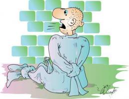 а ты белой ленточкой весь замотался? :) вот так правильное ее для тебя носить:)