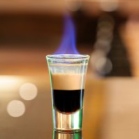 сделать шот и поджечь ;)