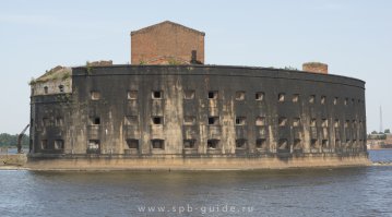 Поищите форты Кронштадта. В свое время их там кучу построили