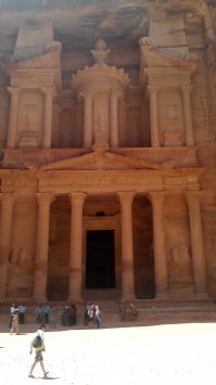 Эль Хазна, Петра, Иордания. Извиняюсь за качество - фото с телефона.