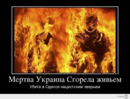 В этом пламени сгорело всё, что связывало меня с Украиной