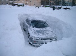 Золотое правило при откопке автомобиля - откопай и очищай сначала номер, а то откопанное авто может быть и не твоим.