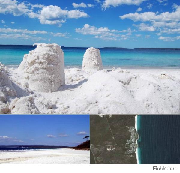Хаймс, Австралия.Самый белый песок в мире.