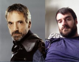 Блин смотрю и думаю кого же мне он напоминает? Джереми Айронса, тока чуть моложе) Похож, не?