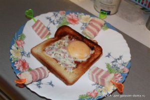 Хорошая попытка, вегетарианство, но нет. 

Вот завтрак: