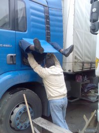 рождение дальнобоя ))))