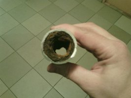 2 миллиарда людей? каждый третий ?
В Питере нехватка железа населению не грозит. вот так выглядит труба холодного водоснабжения через 10 лет после сдачи дома.