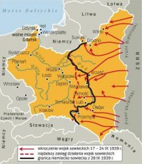 Вы не знаете, история не имеет никакого опровержения со мной, вы показываете какую-то старую Карты пропаганду, которая не имеет ничего общего с истиной.моя карта это правда. Советские войска в рамках Пакта Robbentrop - Молотов остановился на реке Буг, а оттуда далеко до Варшавы