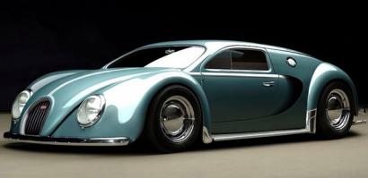 навороченный получился жучок!
Концепт, соединивший в себе мощь суперкара Bugatti Veyron 1945-го с мягкими линиями Volkswagen Beetle того же года, был разработан польскими дизайнерами RC82 Workchop и получил название Bugatti Beetle.