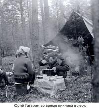 как скромно жил первый в мире космонавт и ничто человеческое было ему не чуждо,о чём говорит незаретушированная бутылочка в левом нижнем углу картинки:)