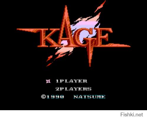 Моя любимая игра на Денди была вот Kage-Shadows of the ninja, ох и лютая хрень.