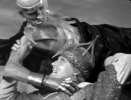 В фильме 1944 года «Кащей Бессмертный» Милляр сыграл главного злодея, напоминавшего Гитлера. Шла война, мы побеждали, судьба фашистов была практически решена, и сказка, в которой простой парень, кожемяка, побеждает костлявого старика-тирана, была как нельзя кстати.