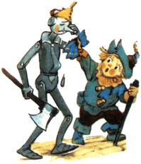 Железный дровосек он вот такой