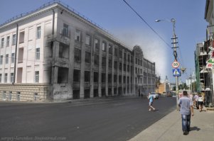 Смоленск в годы оккупации, как говорится, почувствуй разницу! Мы сражались и потому города лежали в руинах, а они свои сдавали без боя!