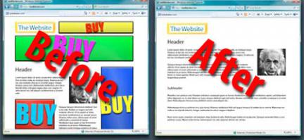 AD block закрыл 46 рекламных объектов на сайте КП, и браузер показал мне только искомую статью. Прекратите жевать кактус.