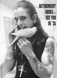 like a Ozzy Osbourne