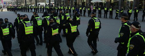 Рига, госполиция готовится к обеспечению марша ветеранов СС