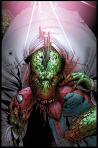 Ящерица - спайдермен