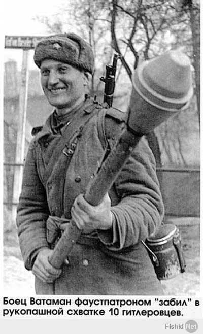 Матрос Владимир Никитович Кайда убивал немцев кулачным ударами. 
