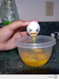 Интересная подача яичницы