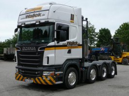 чего это вольва стал самым мощным при 700 лошадей
вот пожалуйста scania R730
есть и с большим количеством осей
и вообще обзор от делитанта