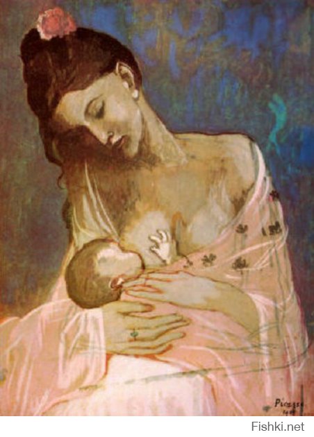 Ну Пабло Пикассо и в (нео)классическом стиле картины писать умел.
Maternity, 1909 by Pablo Picasso