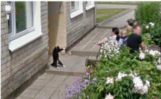 нашел в google earth как-то.. не совсем летающий, конечно..